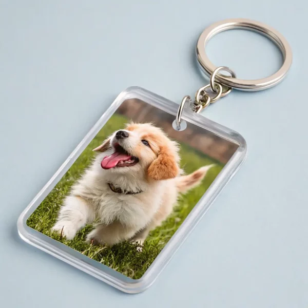 Pet Photo Keychain